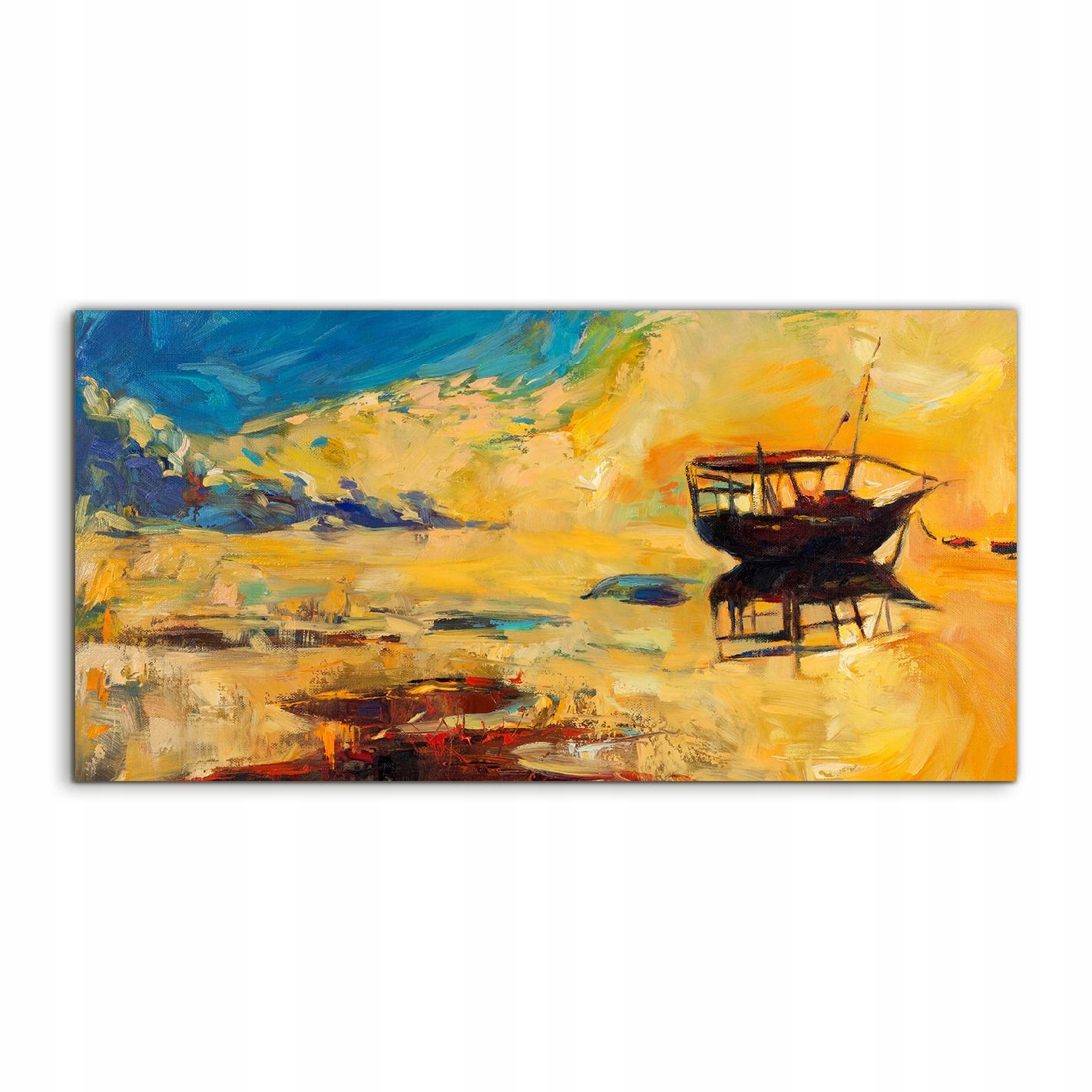 Akrylový obraz 140x70 ako darček More Oceán Loďka