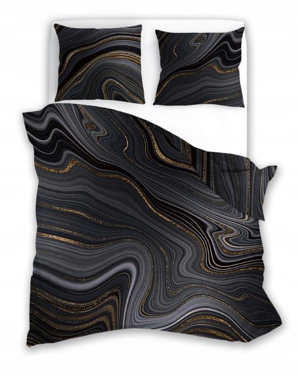 Povlečení saténové luxusní 220x200 2x 70x80 cm Nobile 100% bavlna