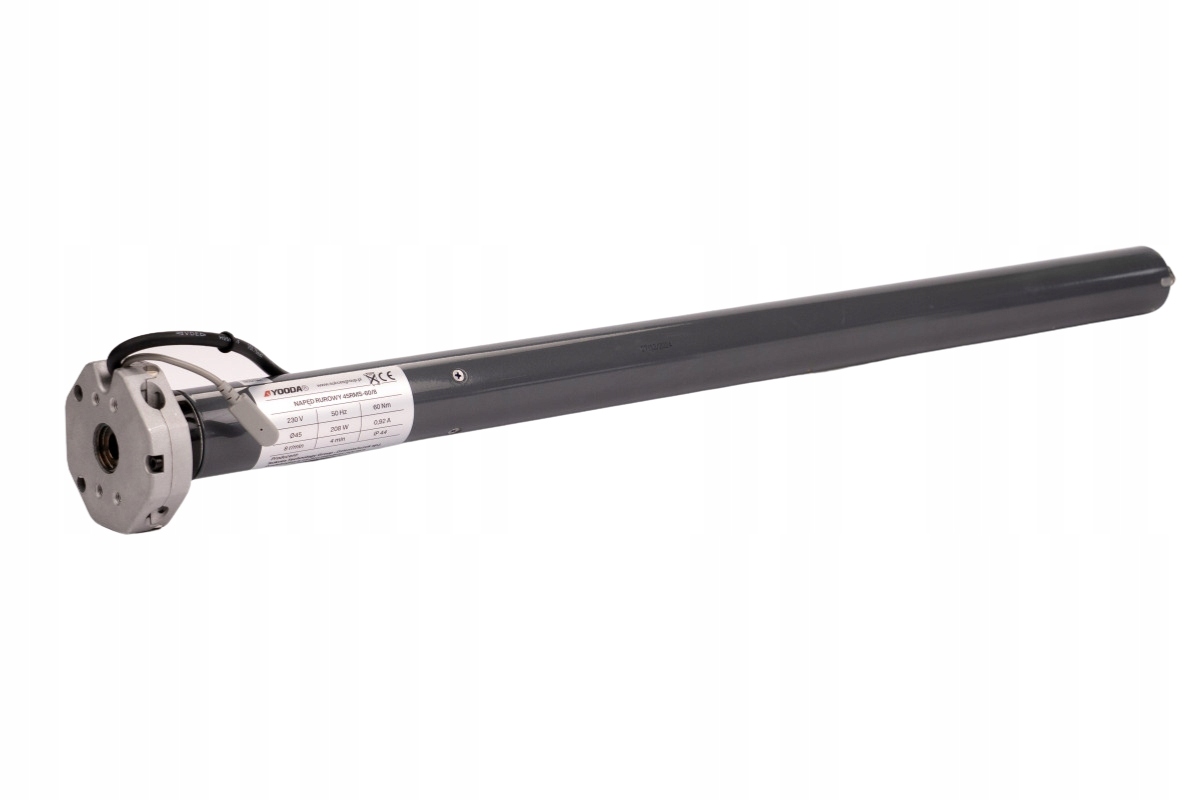 Yooda Rúrkový pohon séria 45RMS, 20 Nm, 15 ot./min s rádiom, Ysh