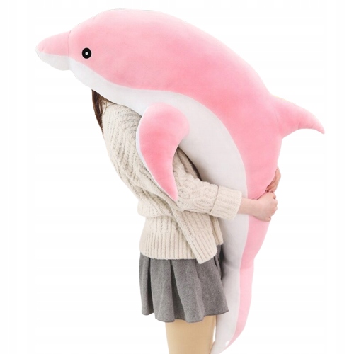

Maskotka Delfin XL Pluszak Poduszka Zagłówek 100CM