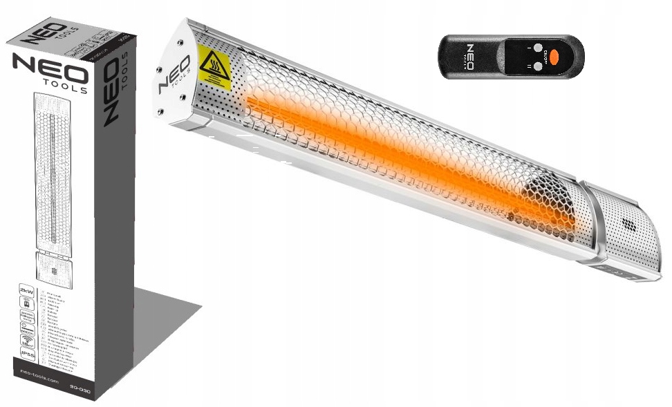 Žiarič 2000 W IP65 90-030 Neo Tools 2 Úrovne