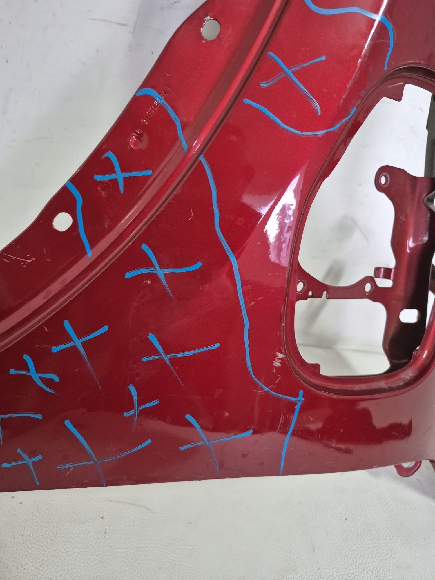 FORD KUGA III 3 MK3 spoiler-IN HYBRID 19-> fender front front left