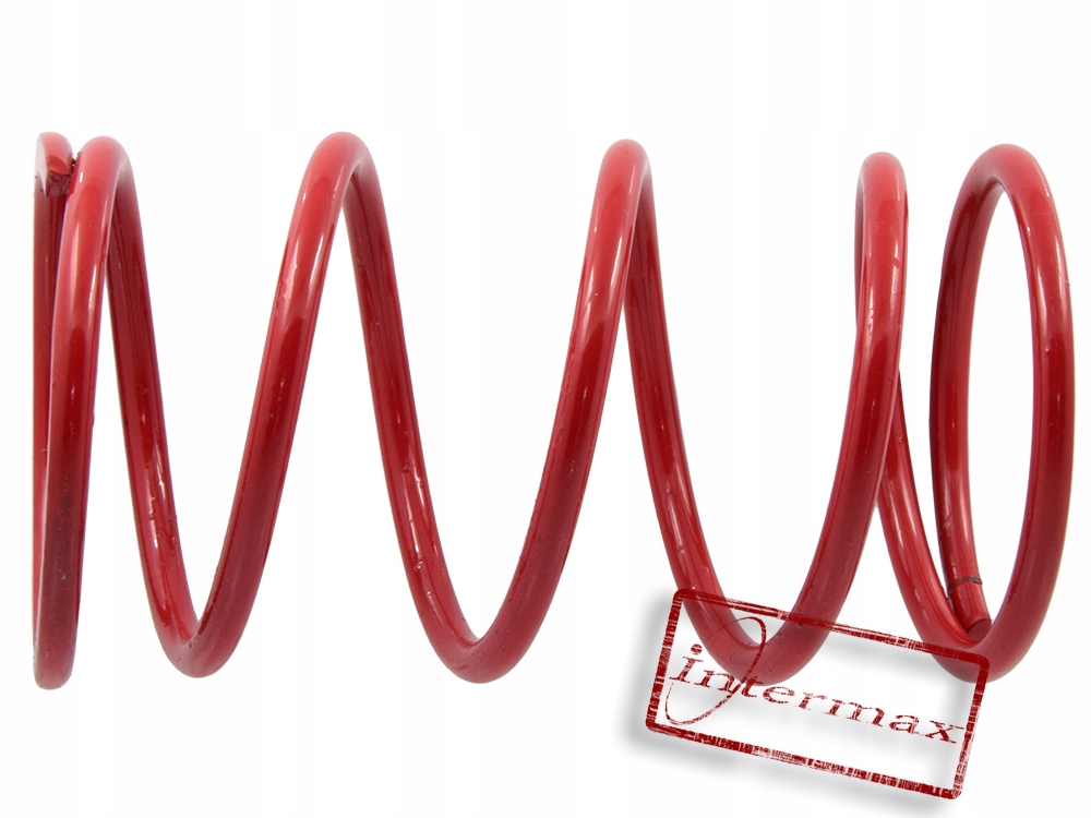 TUNINGOWA SPRĘŻYNA CENTRALNA SPRZĘGŁA SKUTER 4T GY6 + 2000 OBROTÓW CZERWONA Producent IM Technics