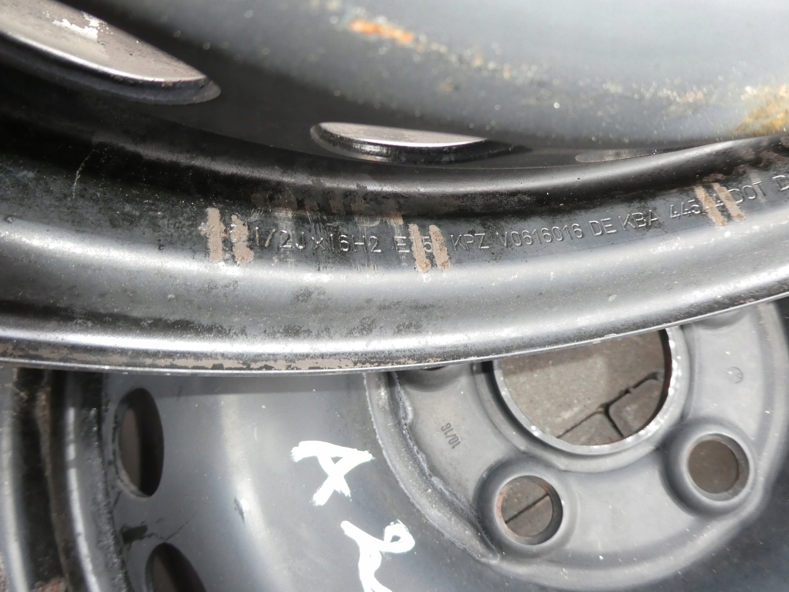 VW T5 CERCHI FERRO 7H0601027D 6.5JX16 ET51