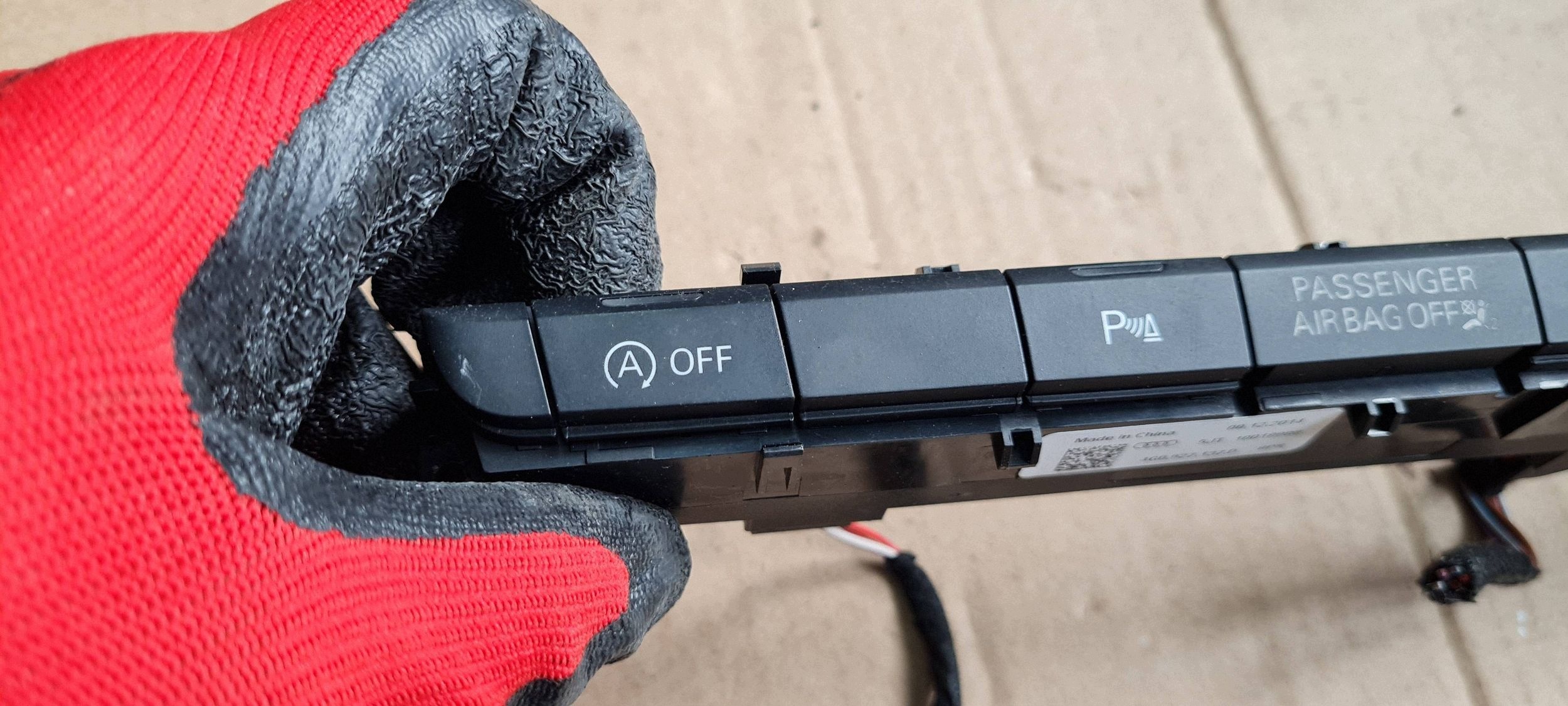 A6 C7 4G LIFT control panel PRZYCISKI PDC ESP 4G0927137D
