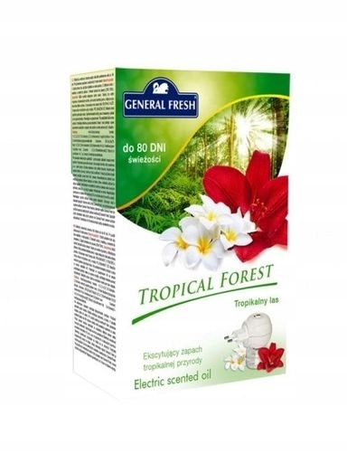 4x General Fresh, Arola, Osvěžovač vzduchu, Tropický les, 25 ml