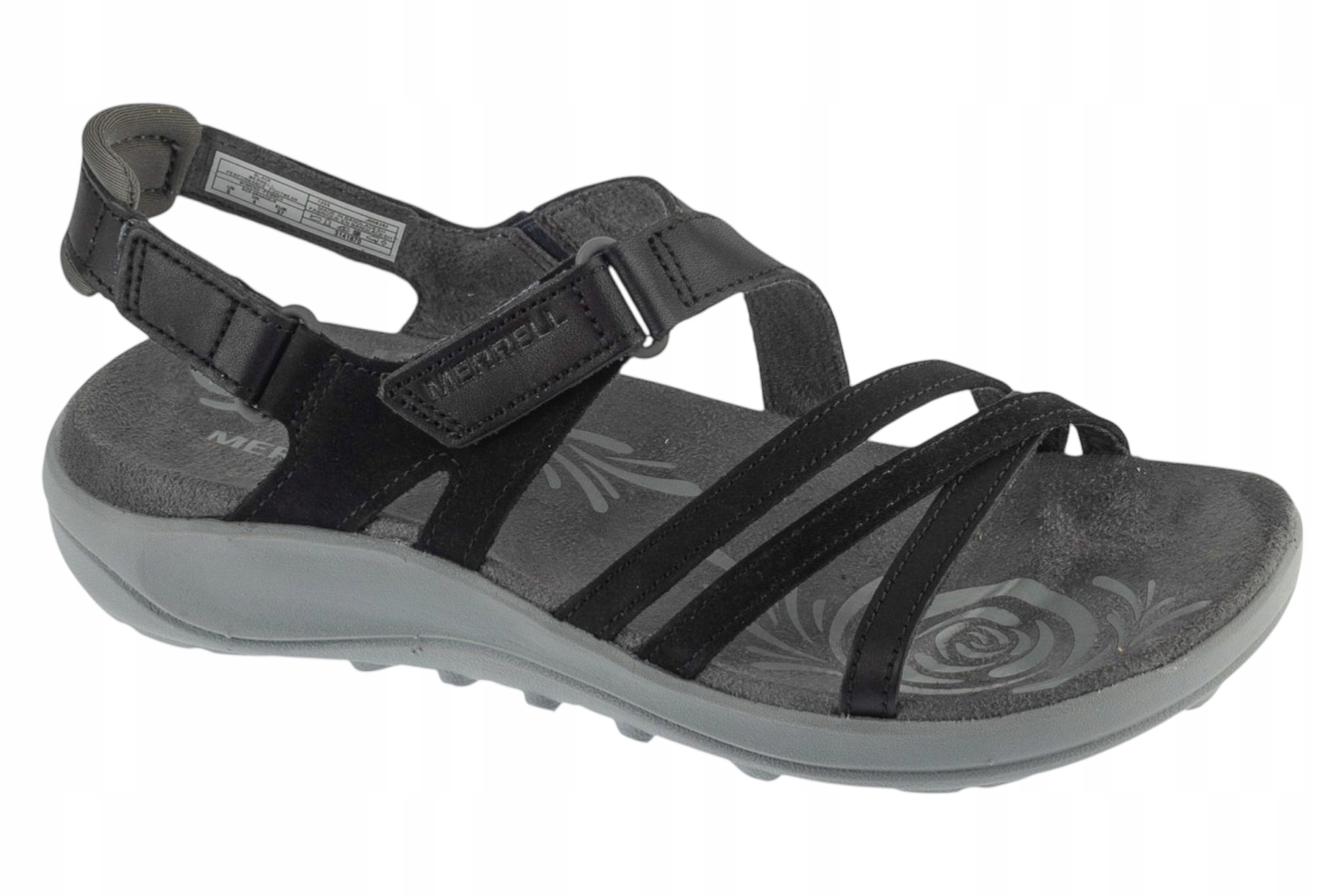 Merrell Harbor Backstrap [36] Dámské kožené sandály, černá