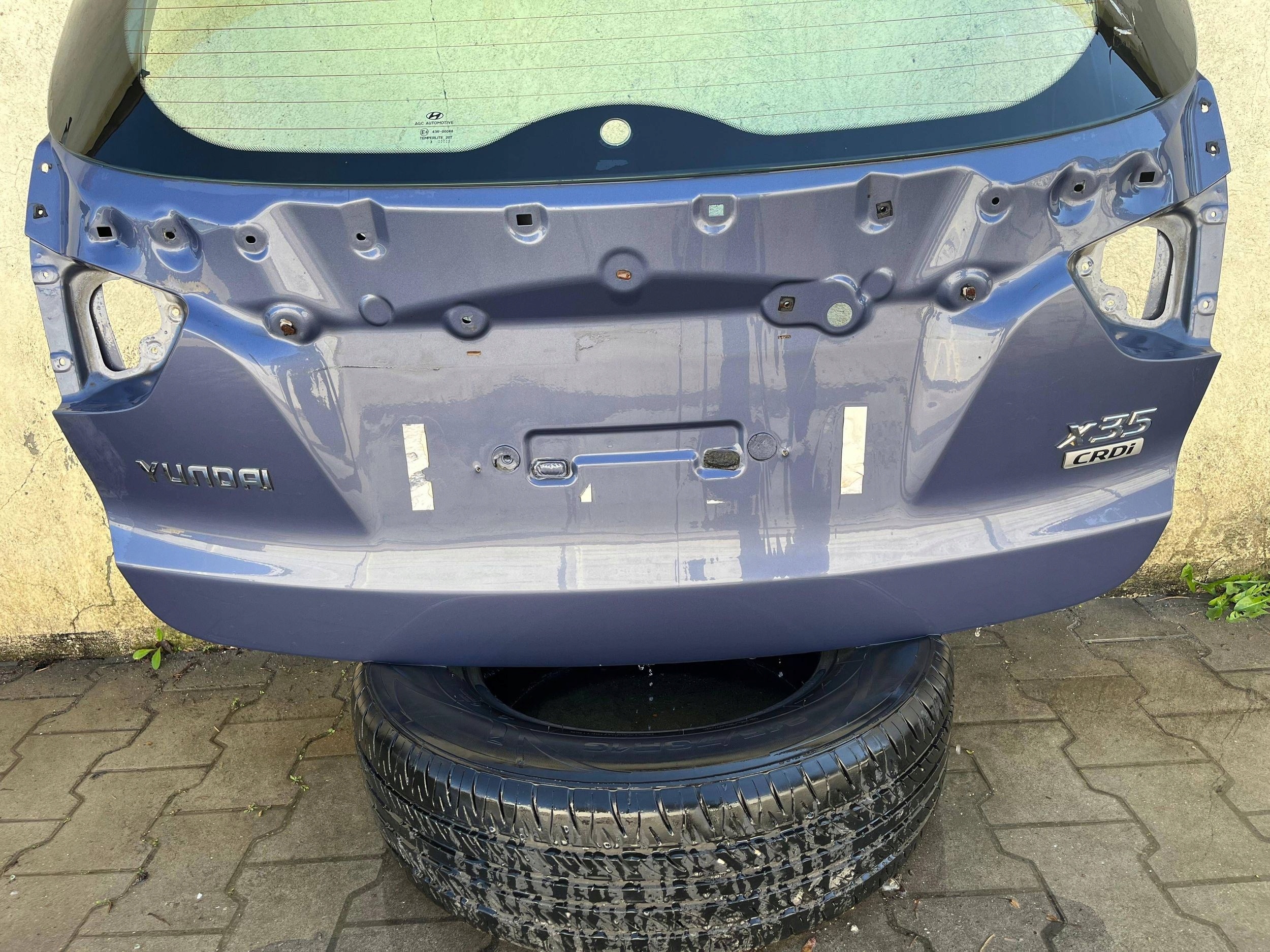 HYUNDAI IX35 trunk door boot rear part rear window WAE