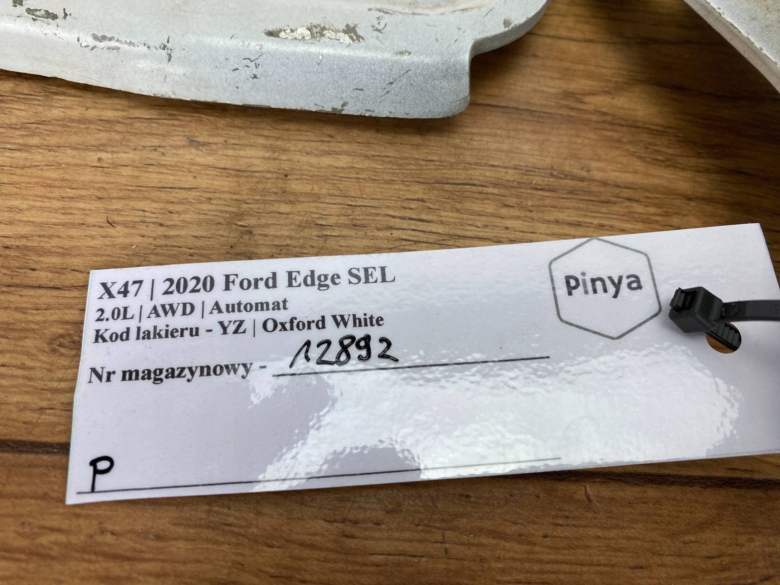 bonnet hinges right Ford Edge II Lift 2019+