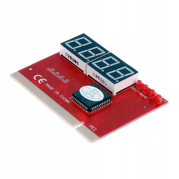 Karta diagnostyczna POST złacze PCI 2-bitowa LED