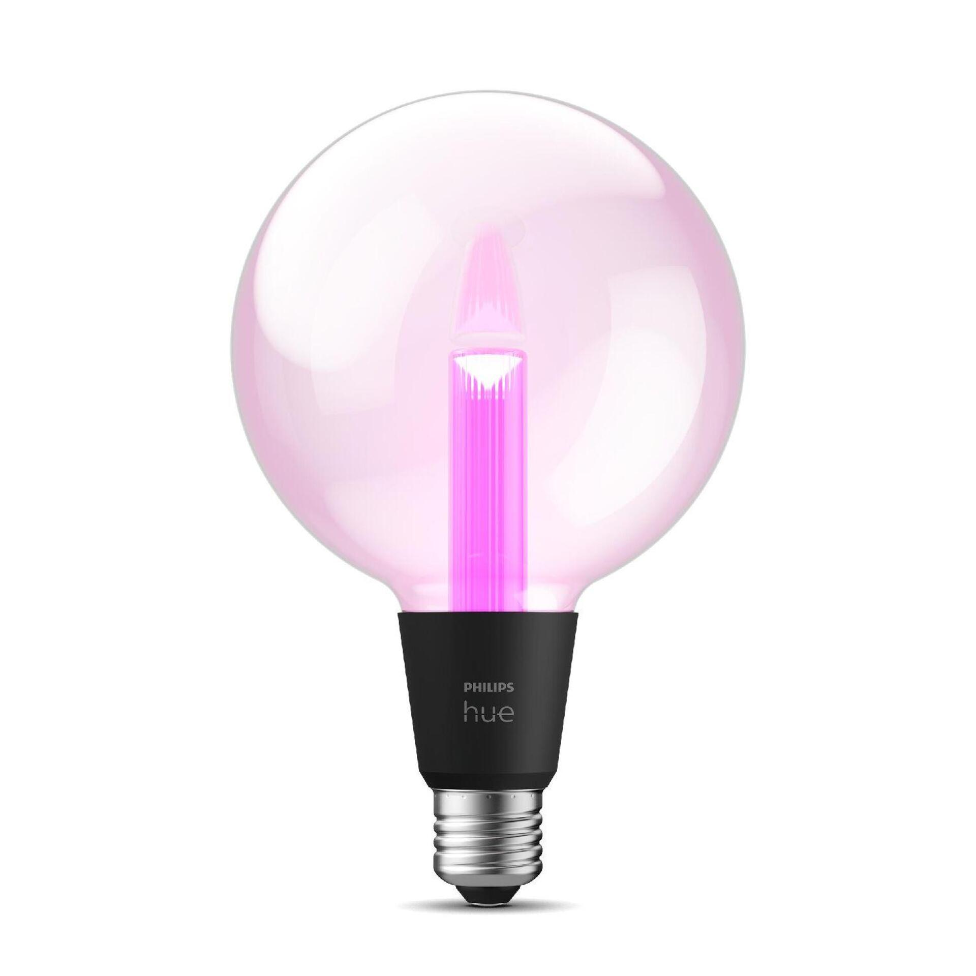 Philips Hue Lightguide Led žiarovka E27 G125 6,8 W 500lm 2000-6500K Rgb CRI80