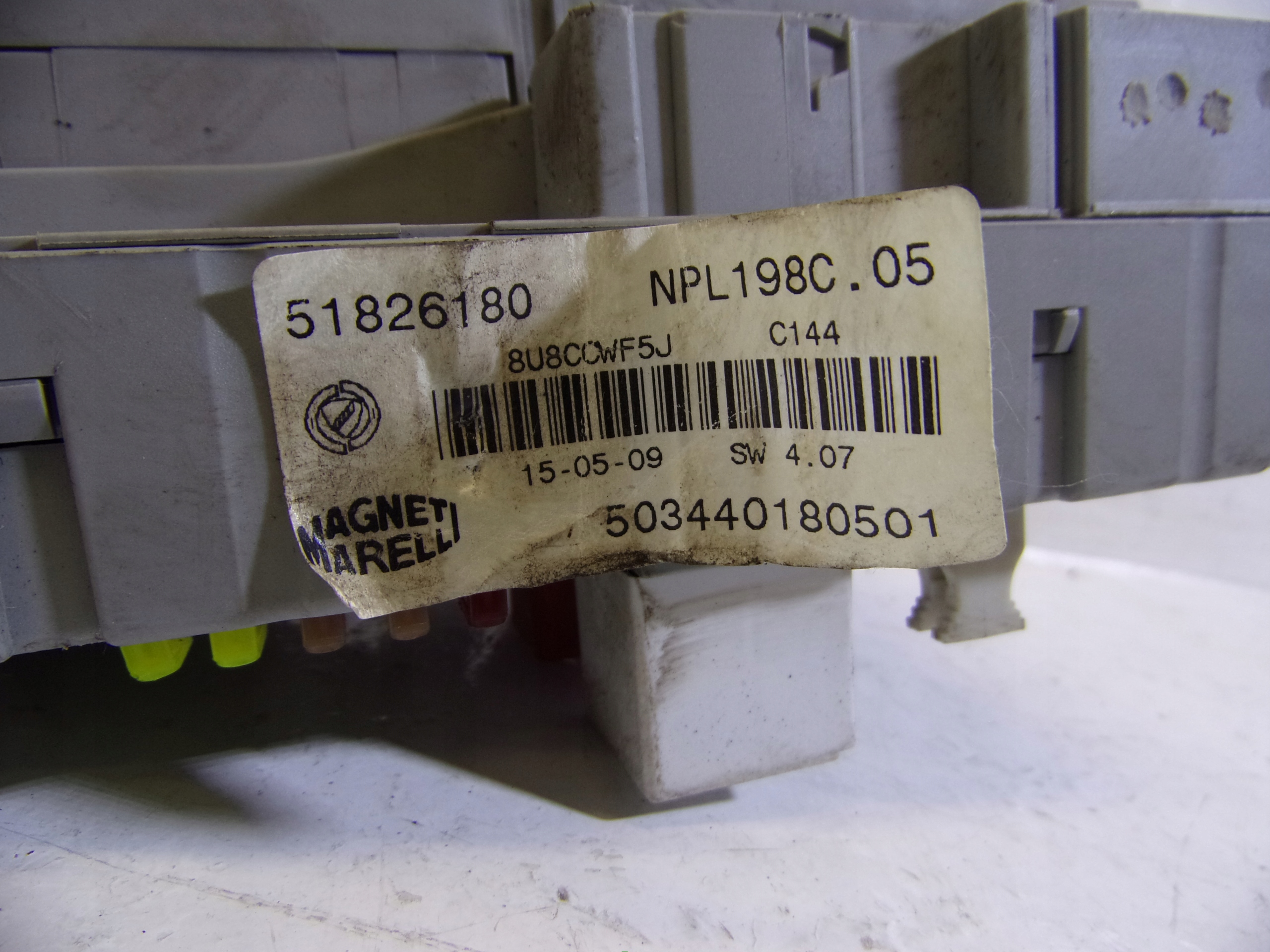 Module fusibles FIAT BRAVO 2 51826180