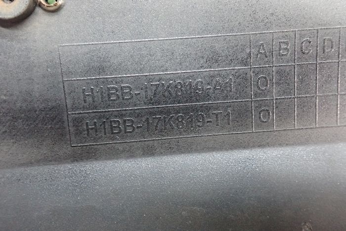FORD FIESTA MK8 VIII ST-LINE 17- front bumper front