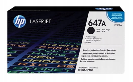 Toner Hp 647A CE260A Black CP4025 ORYGINAŁ