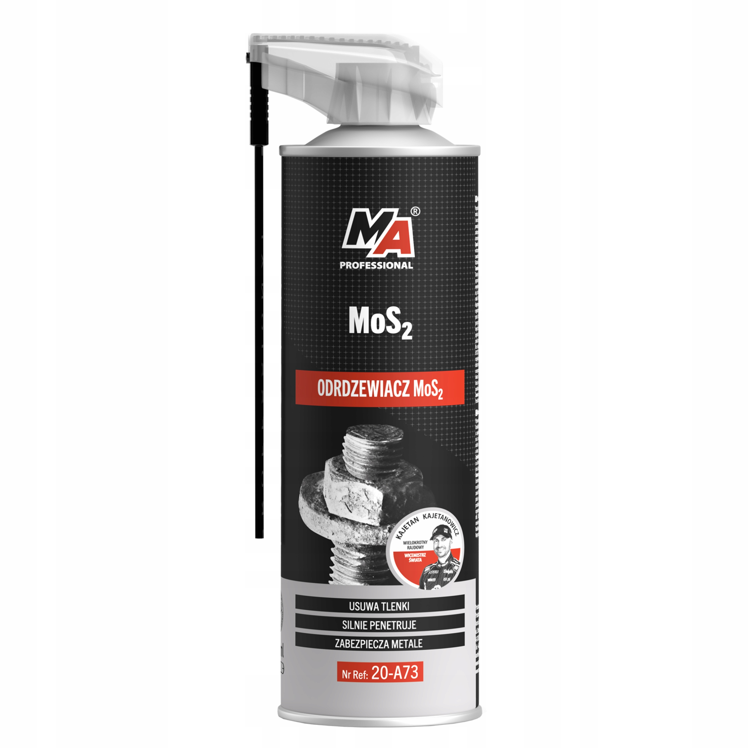 MA PROFESSIONAL Odrdzewiacz Mos2 W Aerozolu Spray z Aplikatorem 500ml