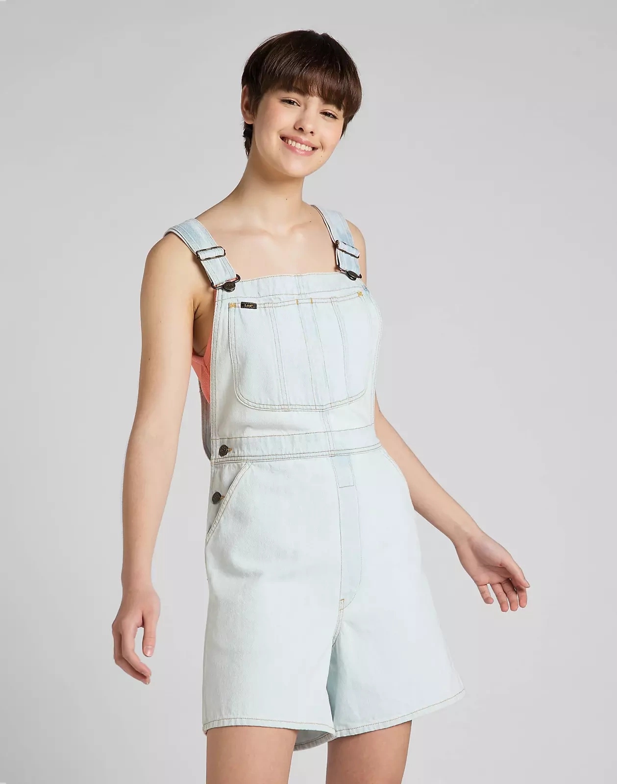 Dámská kombinéza Lee Bib Short Light Fallon L39FGGOU S