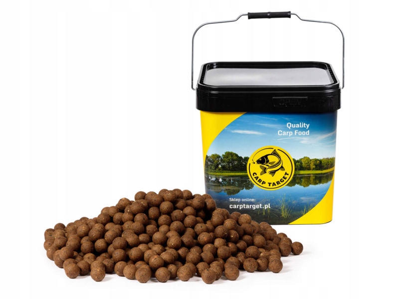 Kulki proteinowe Carp Target Rak i Kryll 20 mm (10 kg) Wiadro 17 l