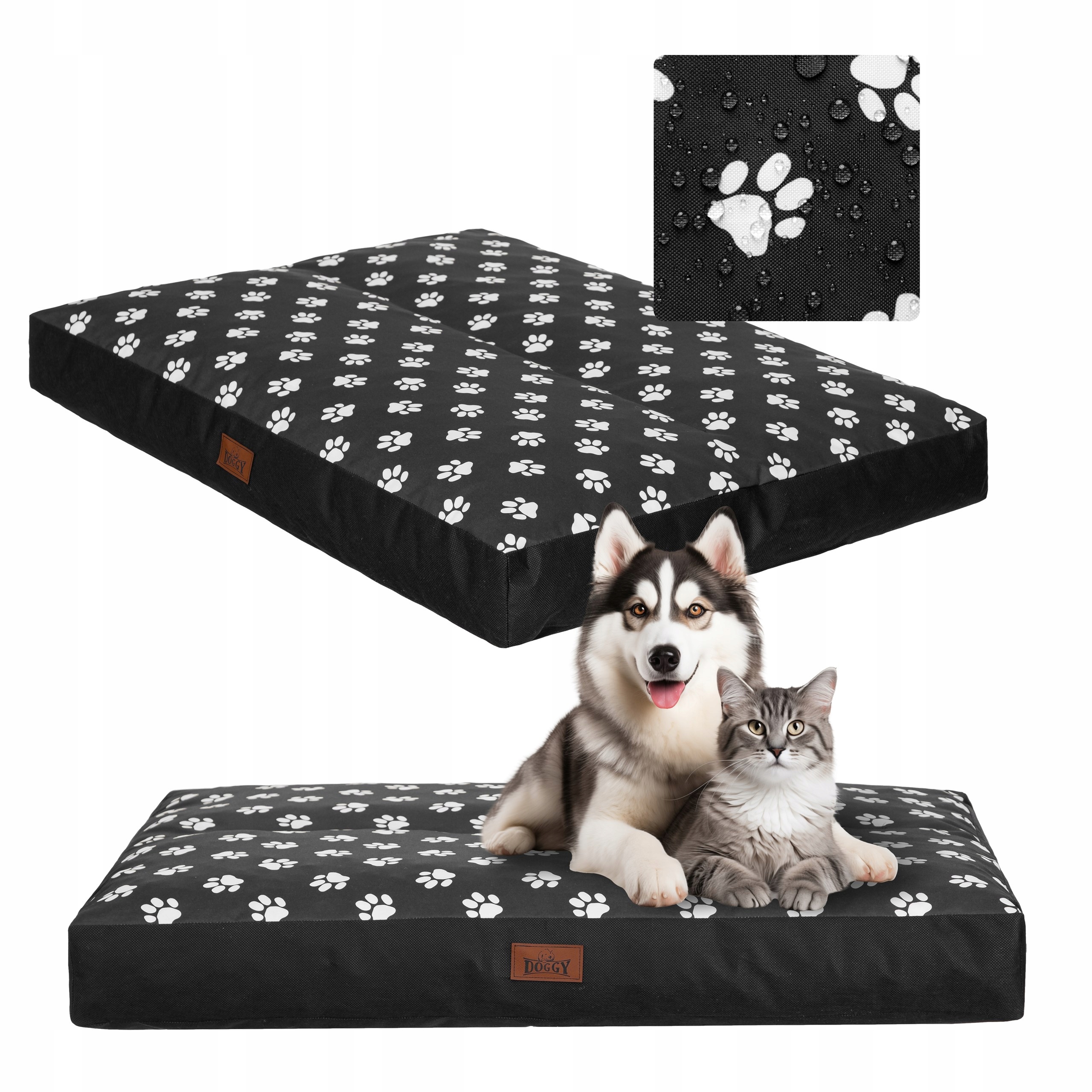 Matrace pro psa, Pelíšek pro psy, voděodolná pohovka Kotec, XL 110x90 cm