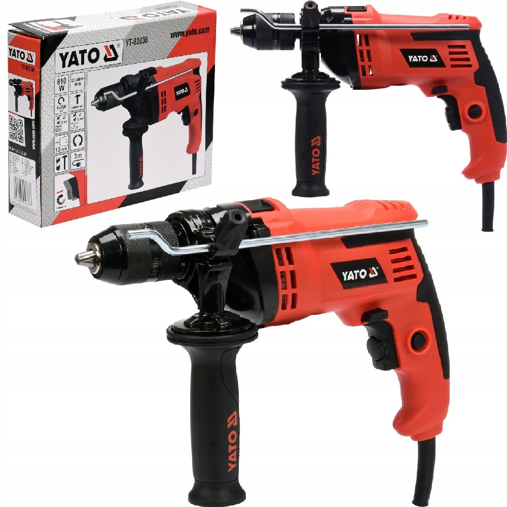 Yato Příklepová Vrtačka 810W YT-82036