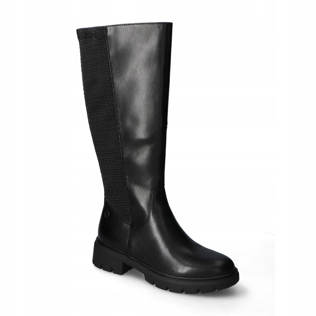 Kozačky Tamaris 8-85605-45/001 Černé lícové 41