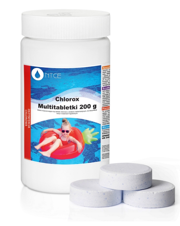 

Chlorox Multitabletki 200g Chlor 1kg Do Basenu