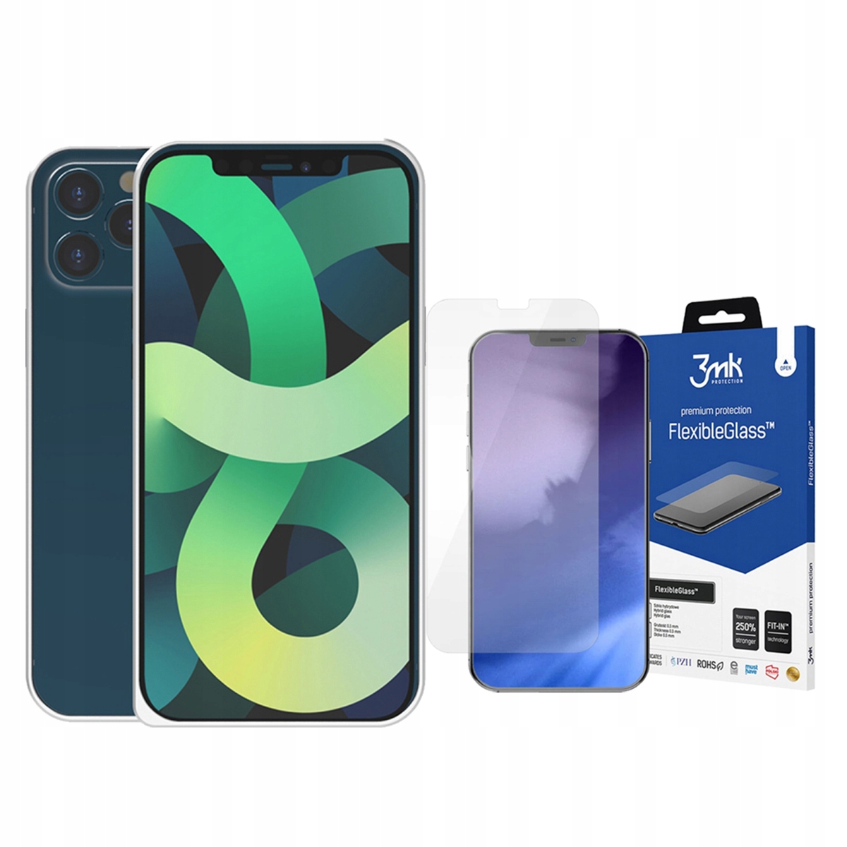 

Love Mei Bumper Do Iphone 12 Pro Max +szkło 3MK Fg