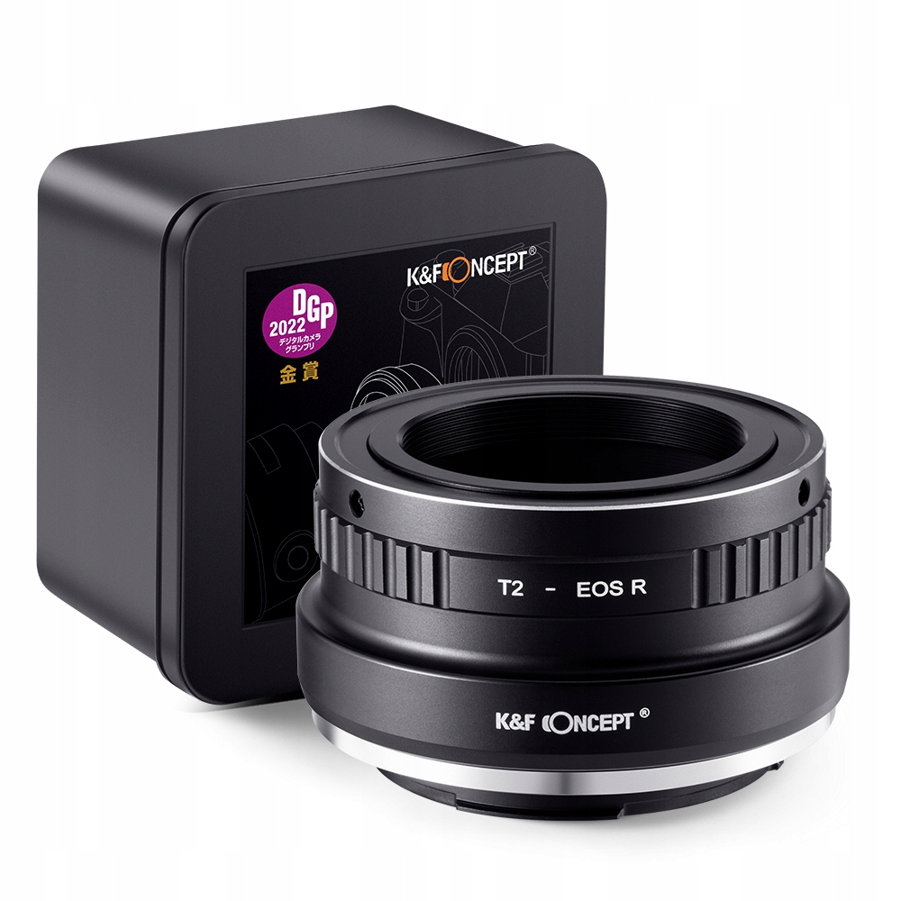 Adaptér pro Canon Eos R5 R6 R3 Rp Ra na T2 T-mount