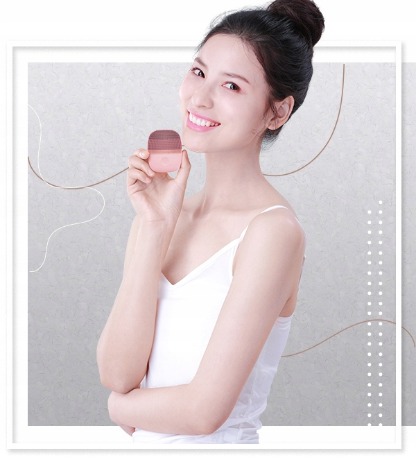 InFace SONICZNA SZCZOTECZKA DO TWARZY 3 TRYBY Komunikacja minutnik