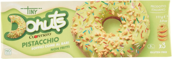 Levně 4x Cuore Nero Pistacchio 111g balení Mini koblihy