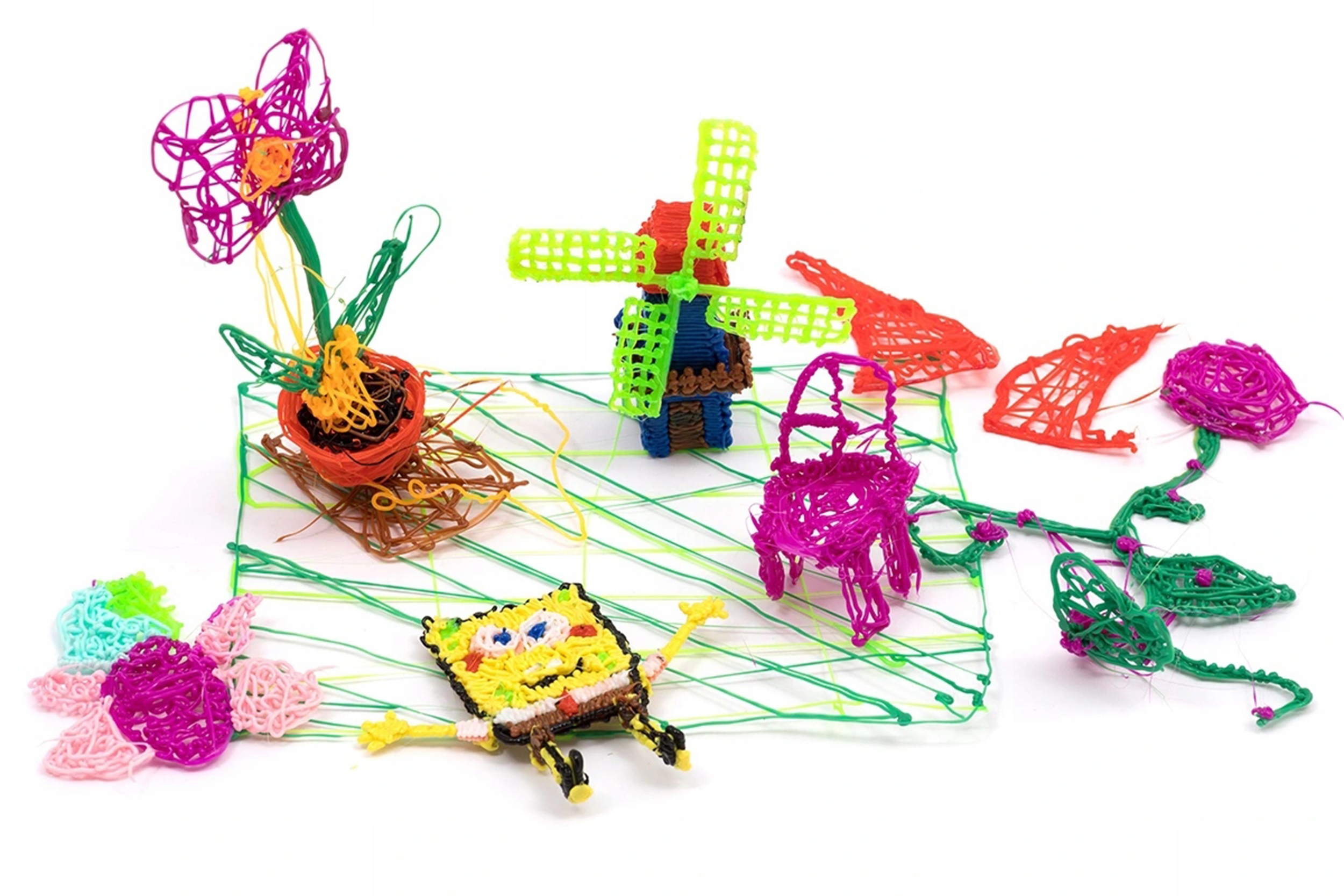 Długopis 3D Dla Dzieci ZESTAW SZABLONY KSIĄŻECZKA WKŁADY 200M FIOLETOWY Model DRUKARKA 3D DŁUGOPIS 3D PEN 2 GENERACJA