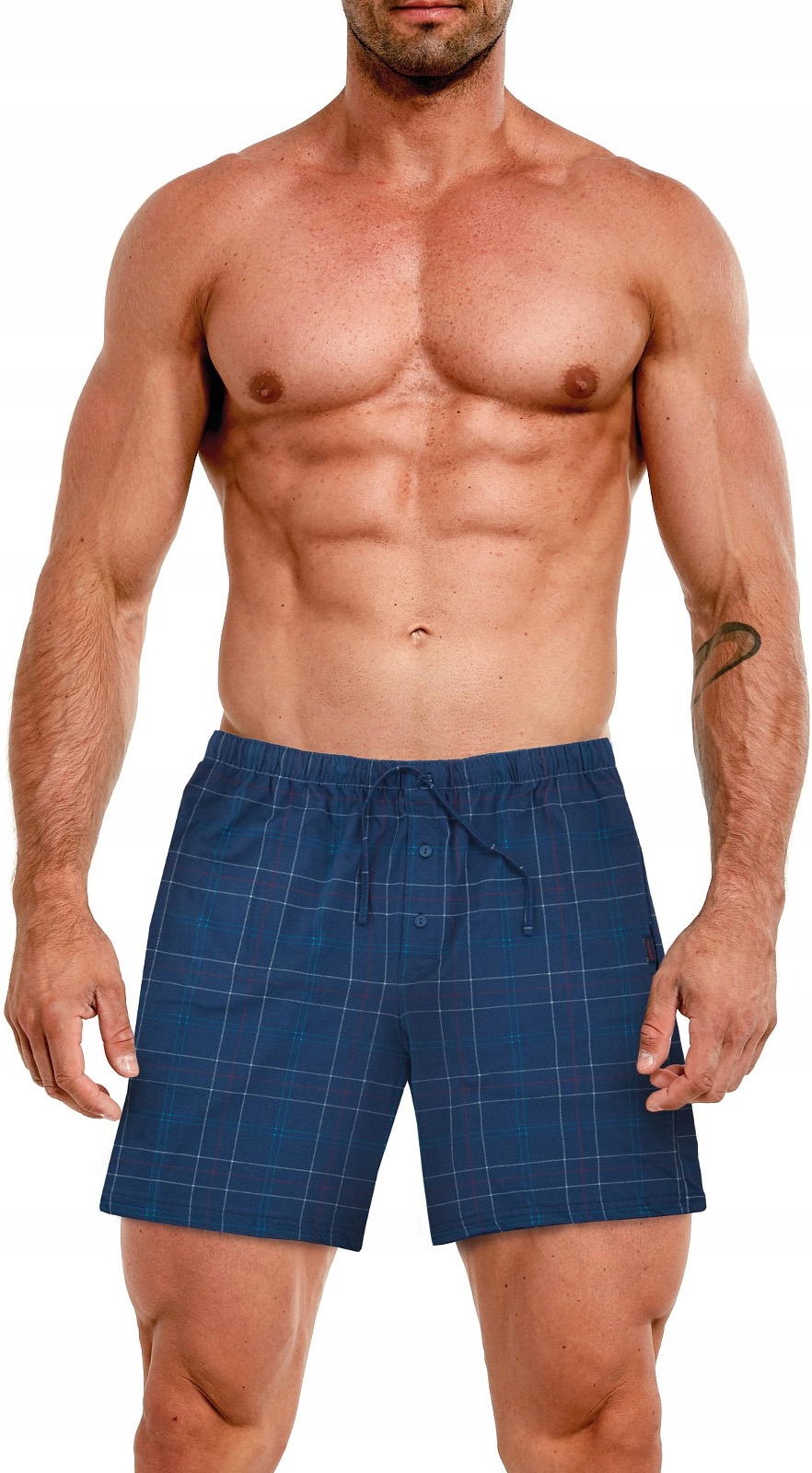 KRÓTKIE SPODENKI PIŻAMOWE MĘSKIE CORNETTE Szorty L Marka Cornette