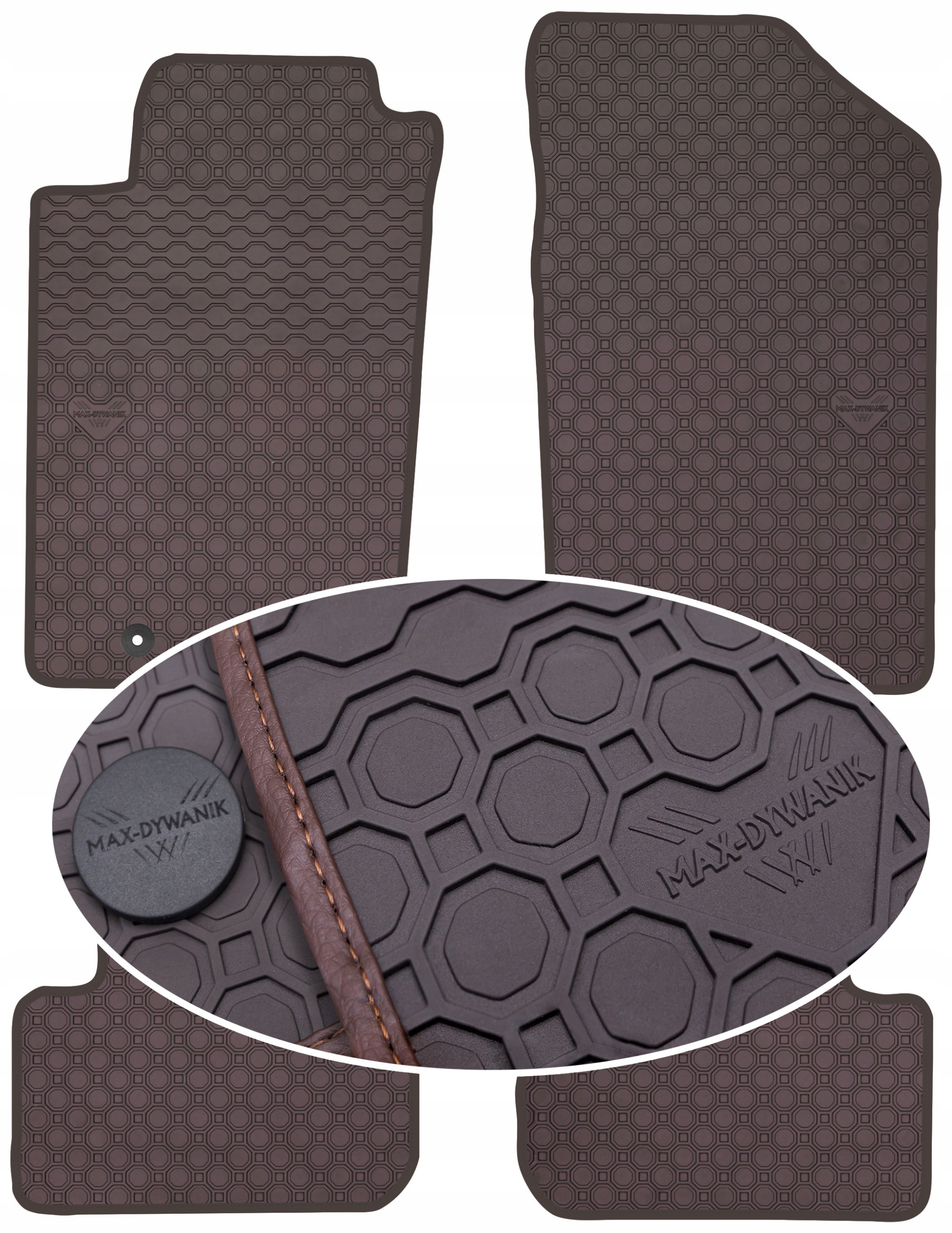 Peugeot 206 1998-2012 Koberce Bronzové