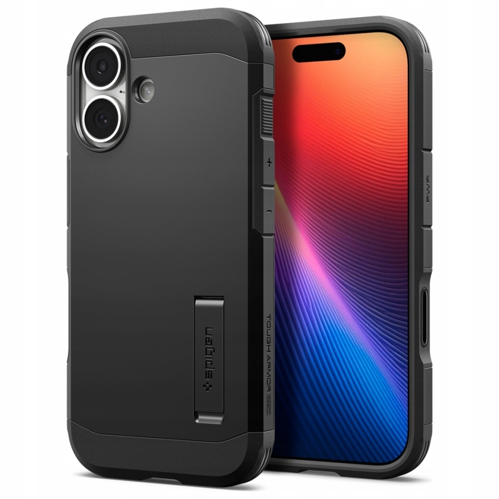Pouzdro Spigen Tough Armor "t" Mag MagSafe pro iPhone 17, černé