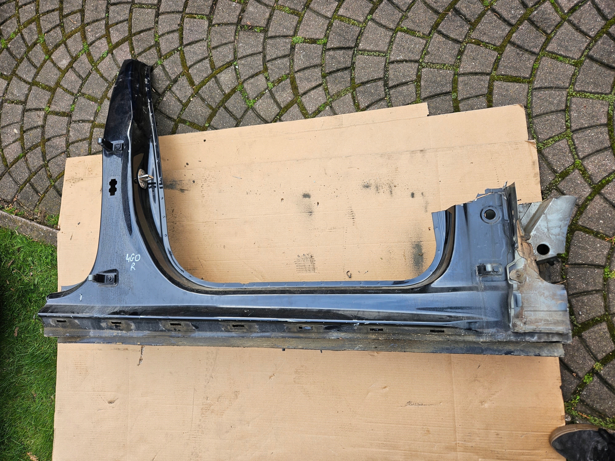 threshold pillar right Audi A6 C7 sedan kombi avant