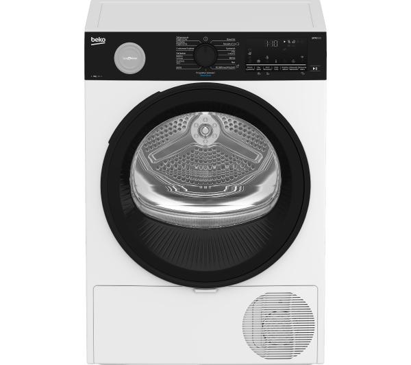 Suszarka Beko B5T692411WBPBB bPro500 SaveWater 52,1 cm 9 kg biało-czarna