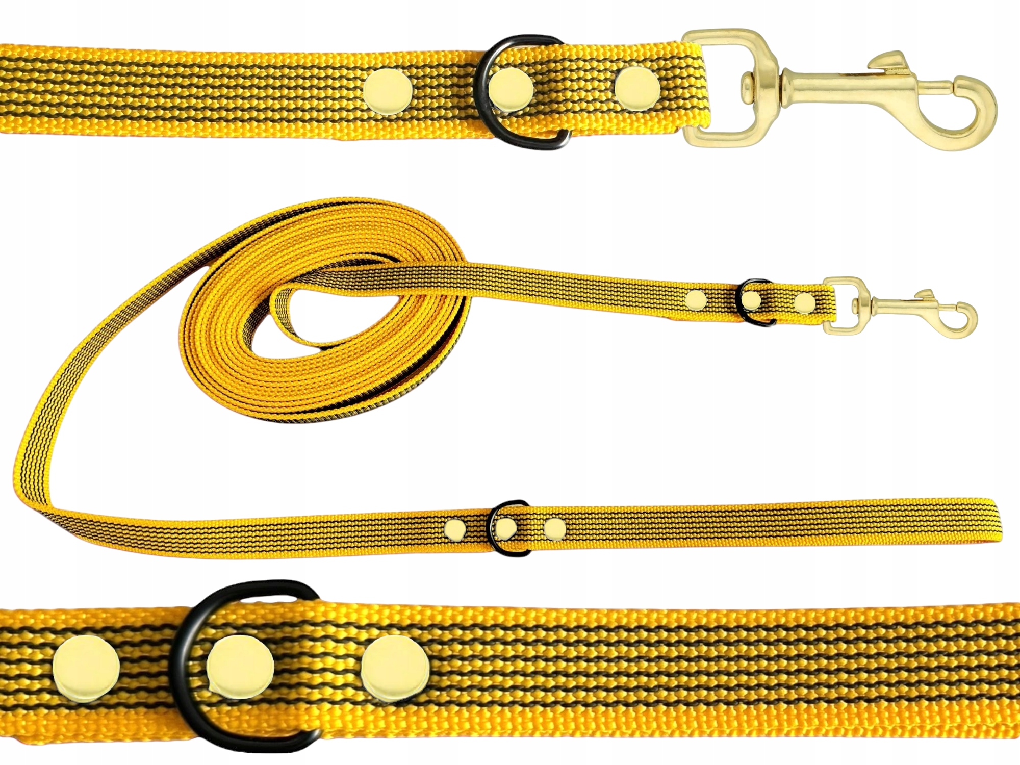 Vodítko Lanko Lonža Městská Pogumovaná Odolná Silná Protiskluzová 10M 20MM