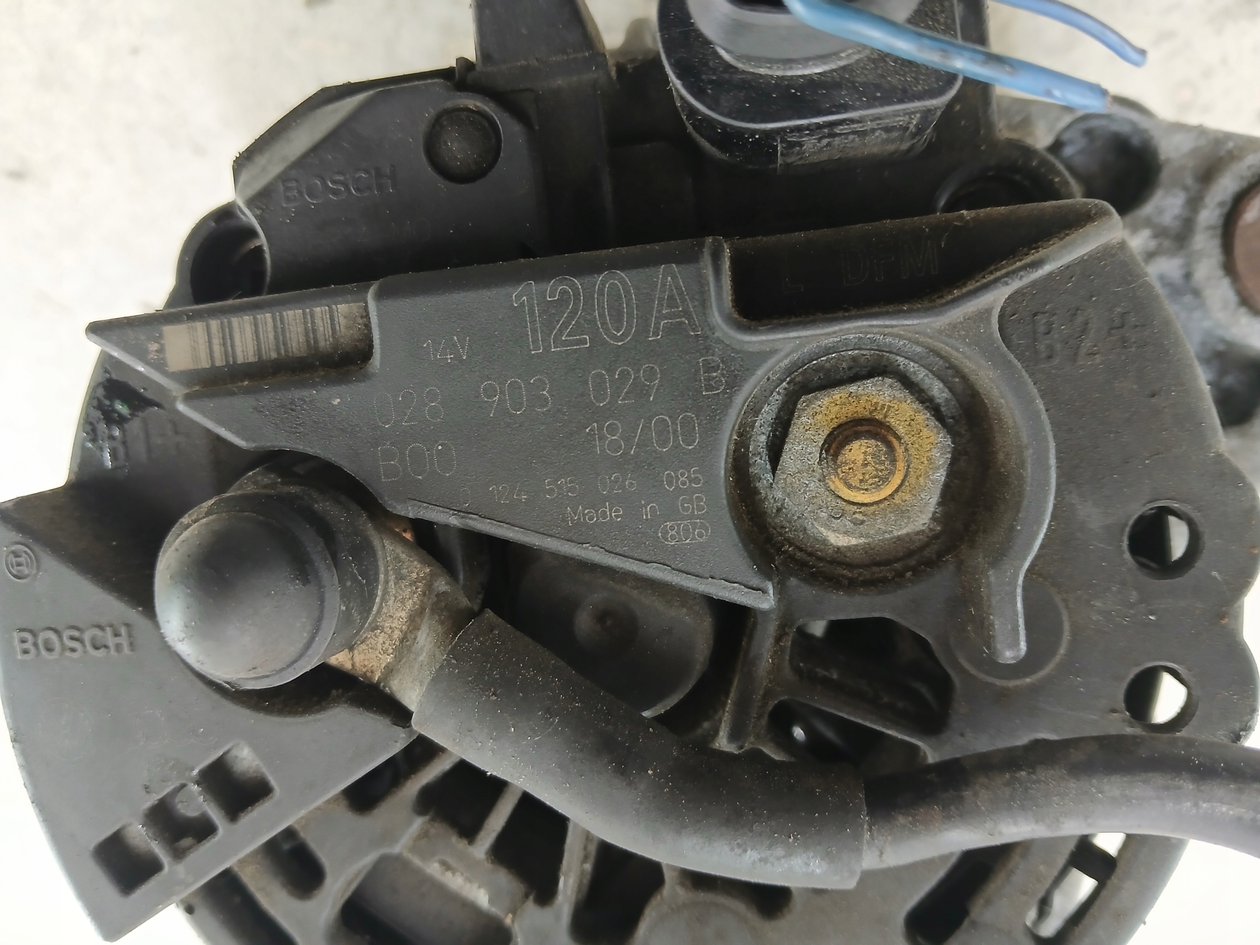 AUDI A6 C5 1.9 TDI ALTERNATOR 028903029B 120A 97-01