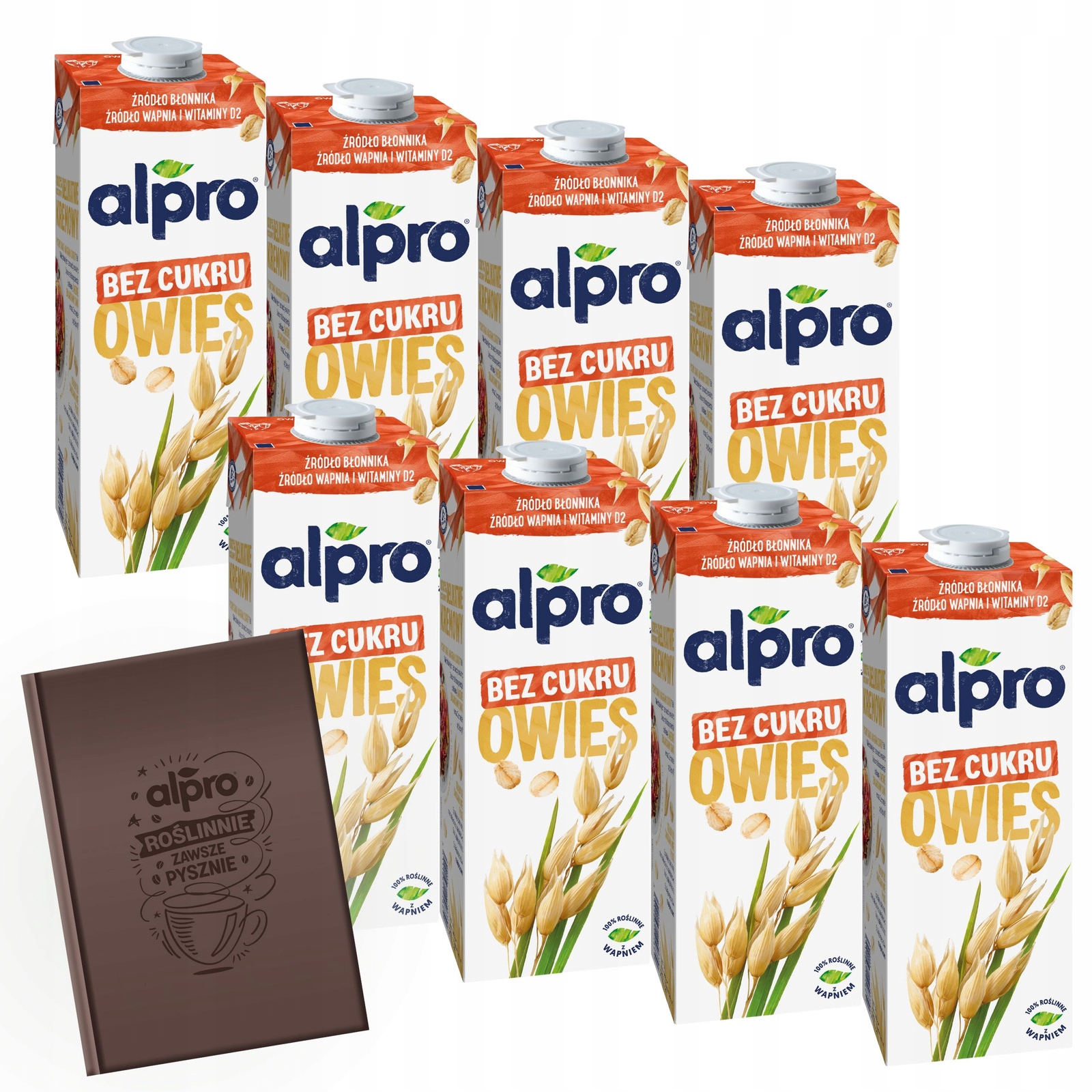 Levně Nápoj Alpro No Sugars Oat Ovesné neslazené 8x1L kalendář 2026 bonus