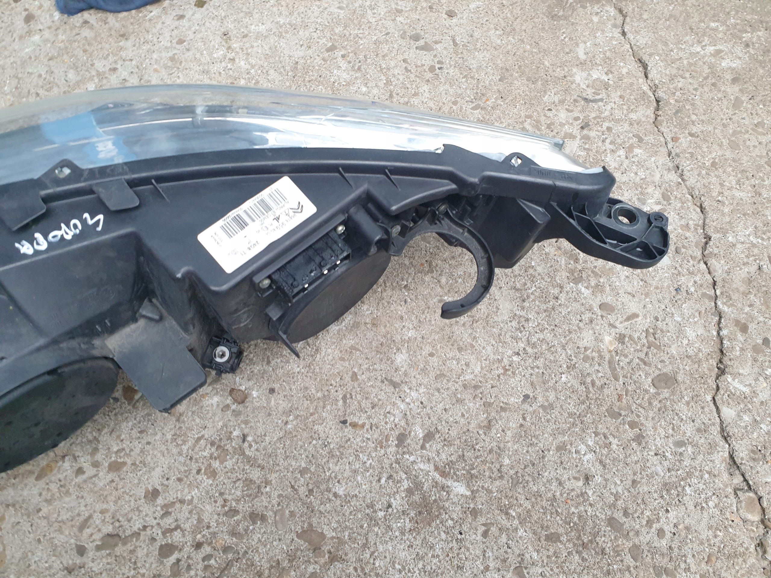 light front right XENON CITROEN C4 B7 II 2015- LIFT 9687895980