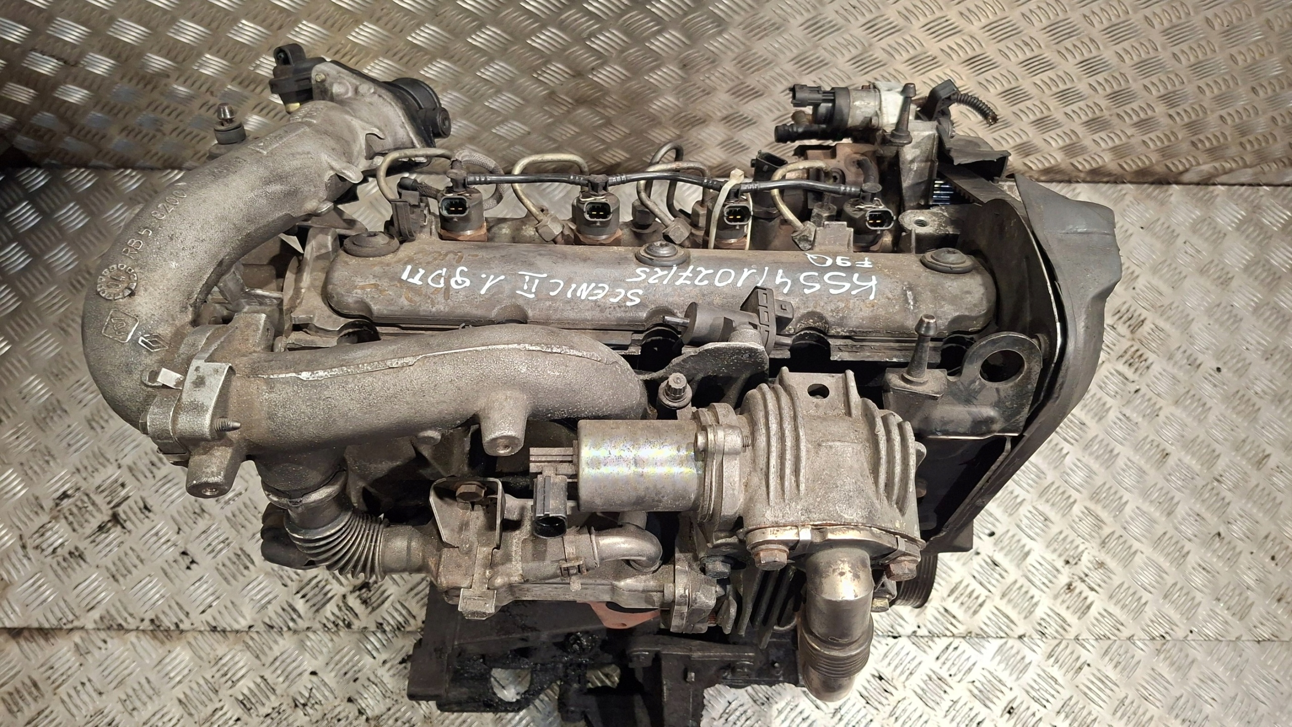 engine pillar Z UKLADEM PALIWOWYM RENAULT SCENIC II 1.9DCI