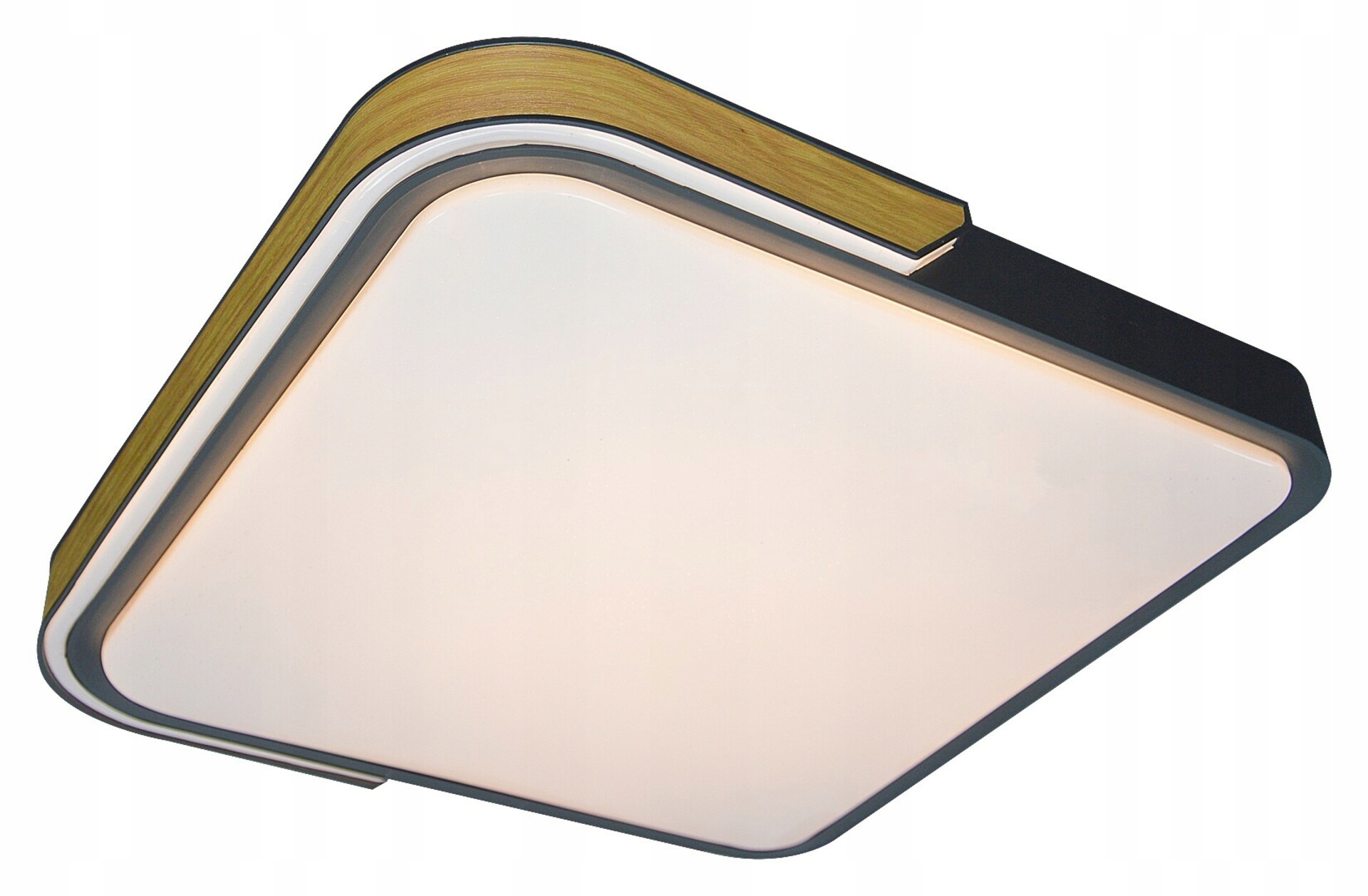 Stropné Led svietidlo Rabalux Arild 48W Cct Rgb DIM Wi-Fi čierne drevo