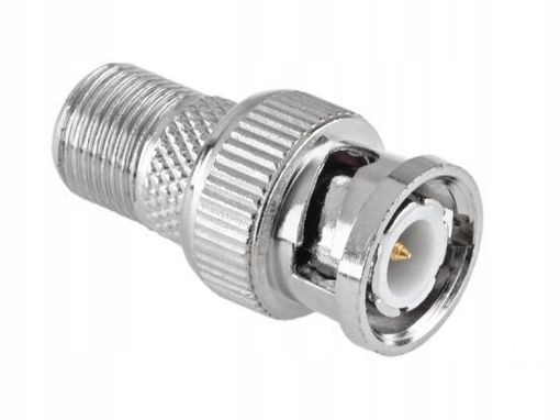 Przejściówka Wtyk BNC - Gniazdo F