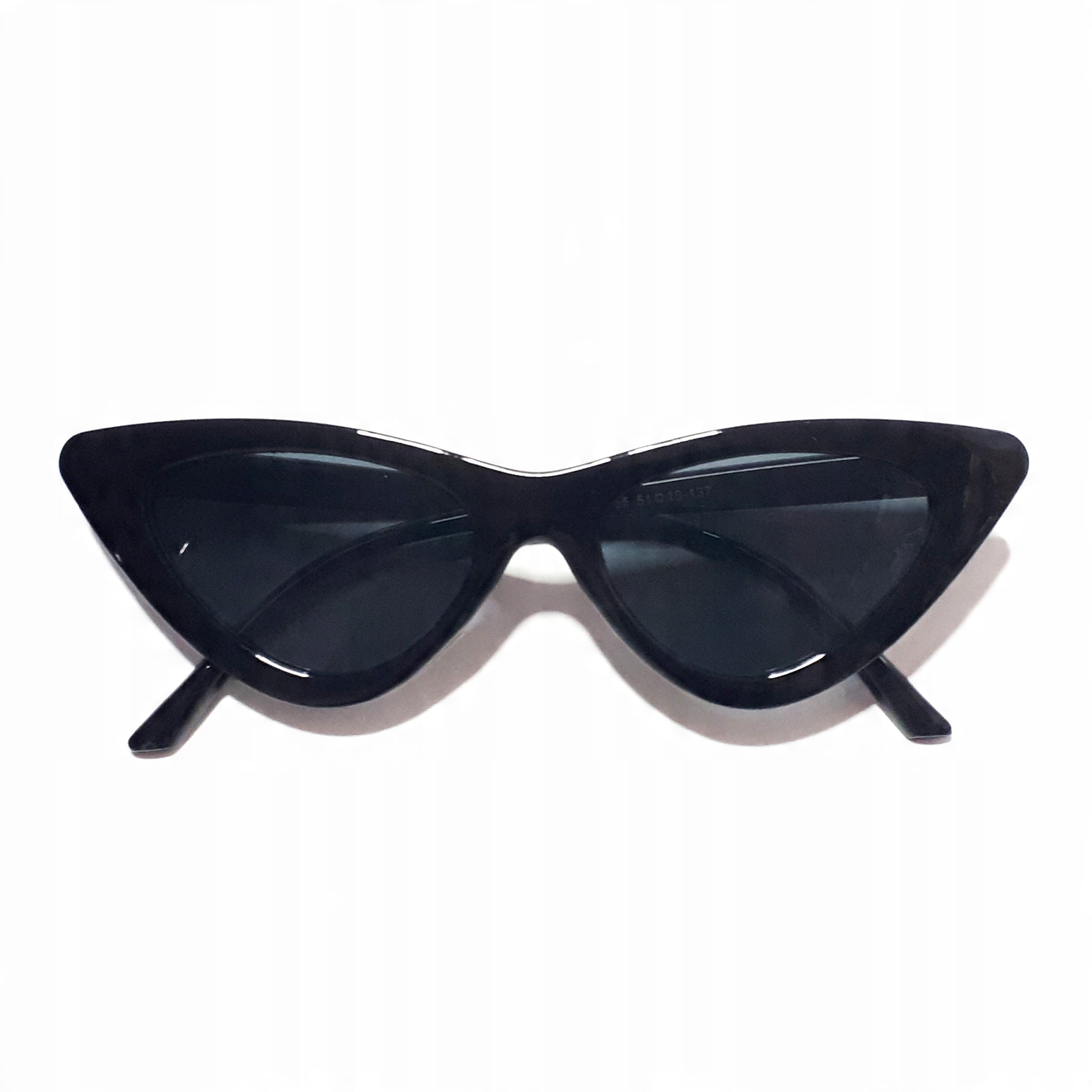 

okulary Kobiece Kocie Kotki Glamour Czarne Uv 400