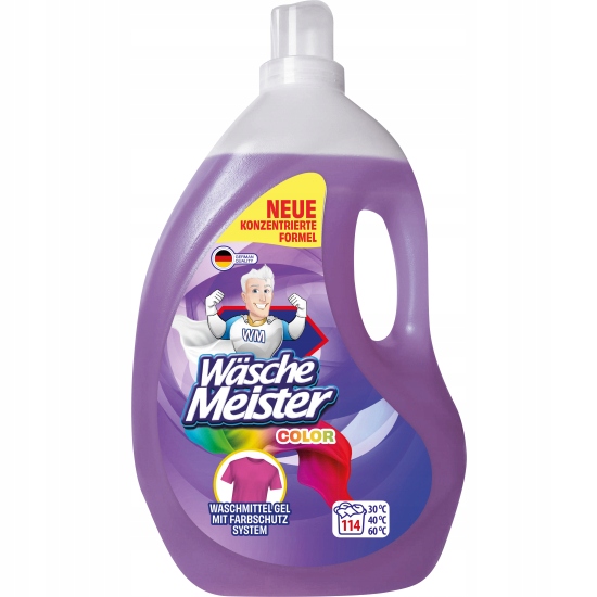 WäscheMeister Color Żel do Prania 4 l — 2