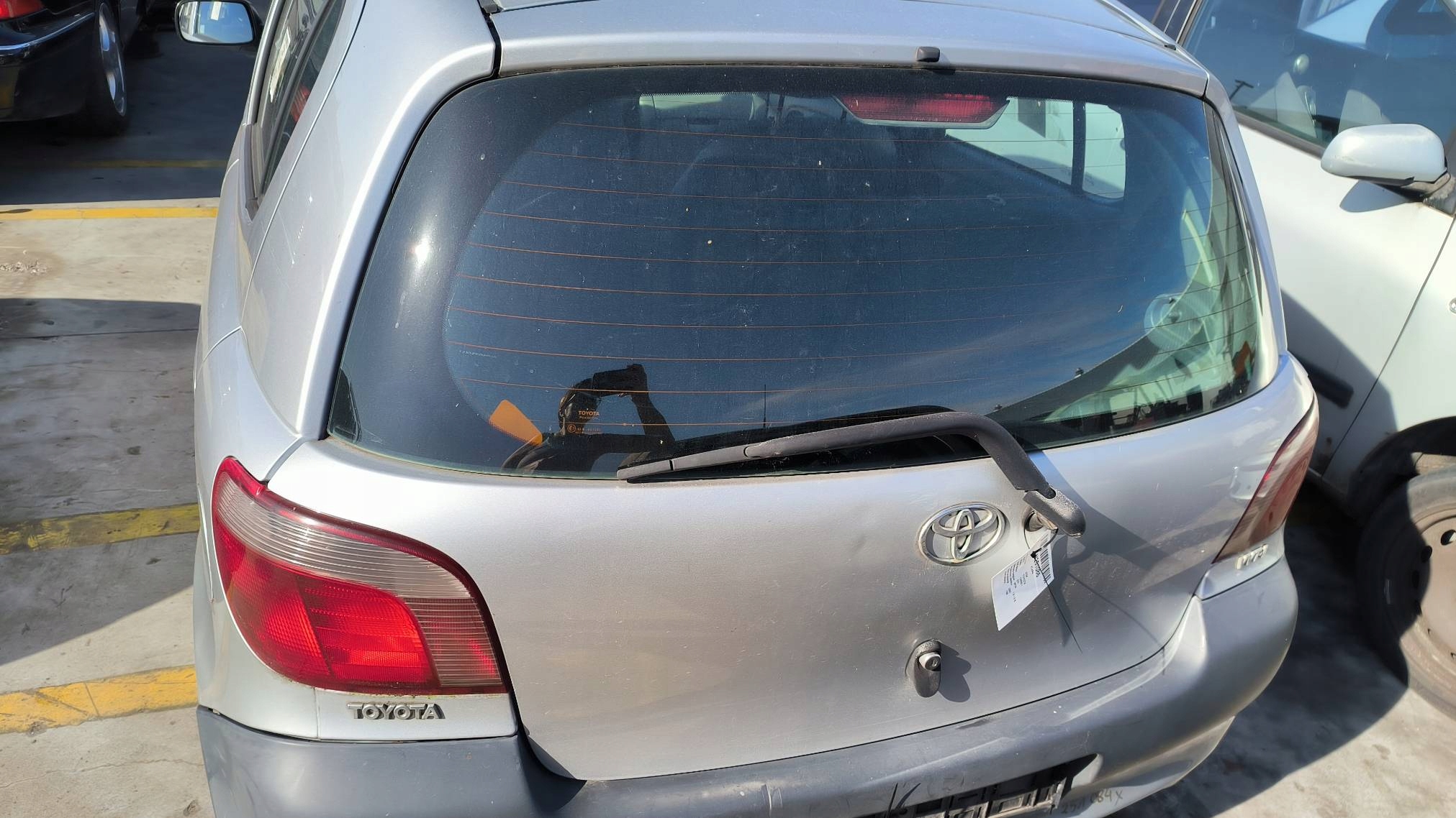 trunk door boot 199 TOYOTA YARIS and