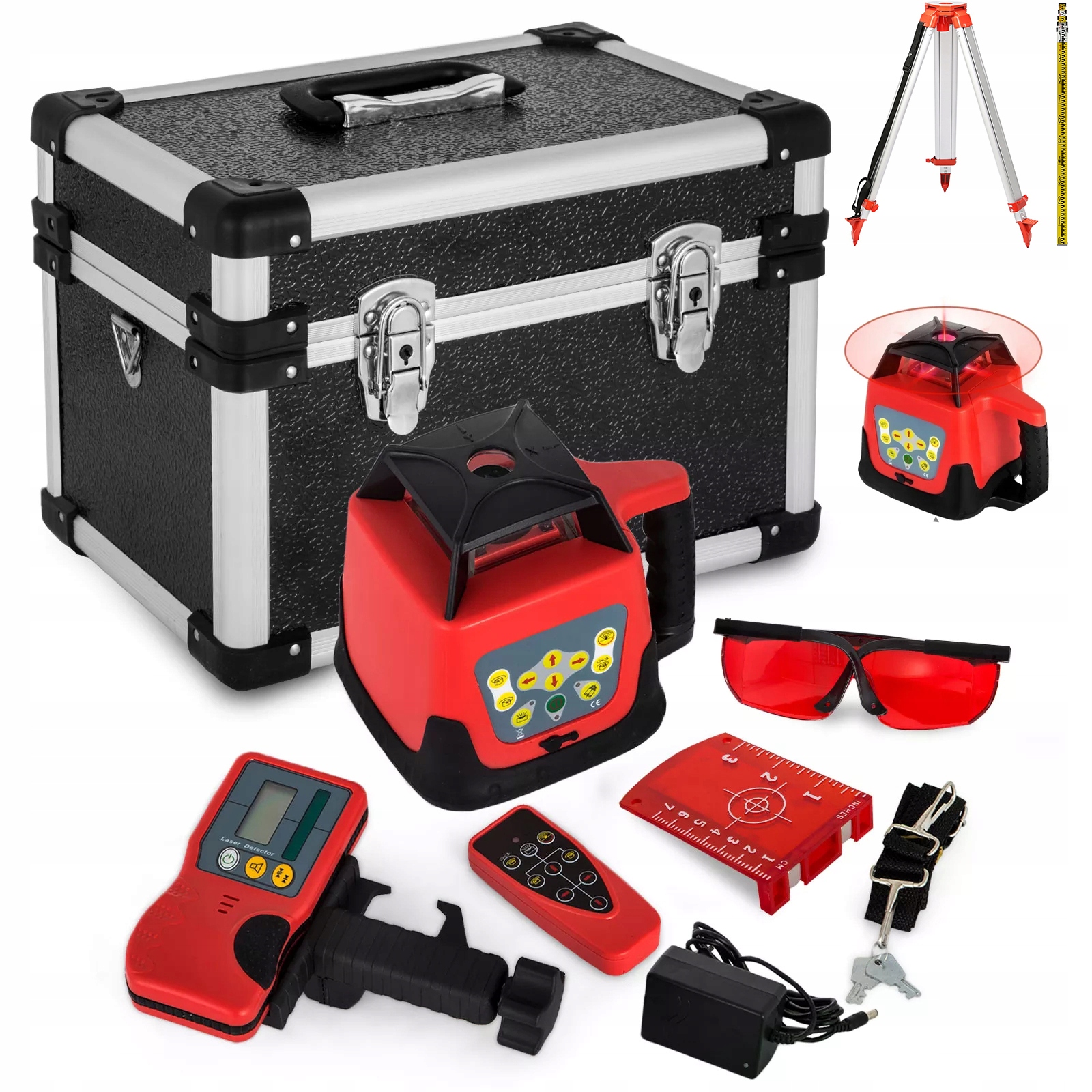 Profesionální Rotační Laserový Nivelátor 500M (baterie Není Součástí Balení)