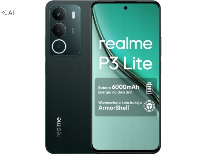 Smartfon Realme P3 Lite 8 Gb 256 Gb 4G (lte) zielony