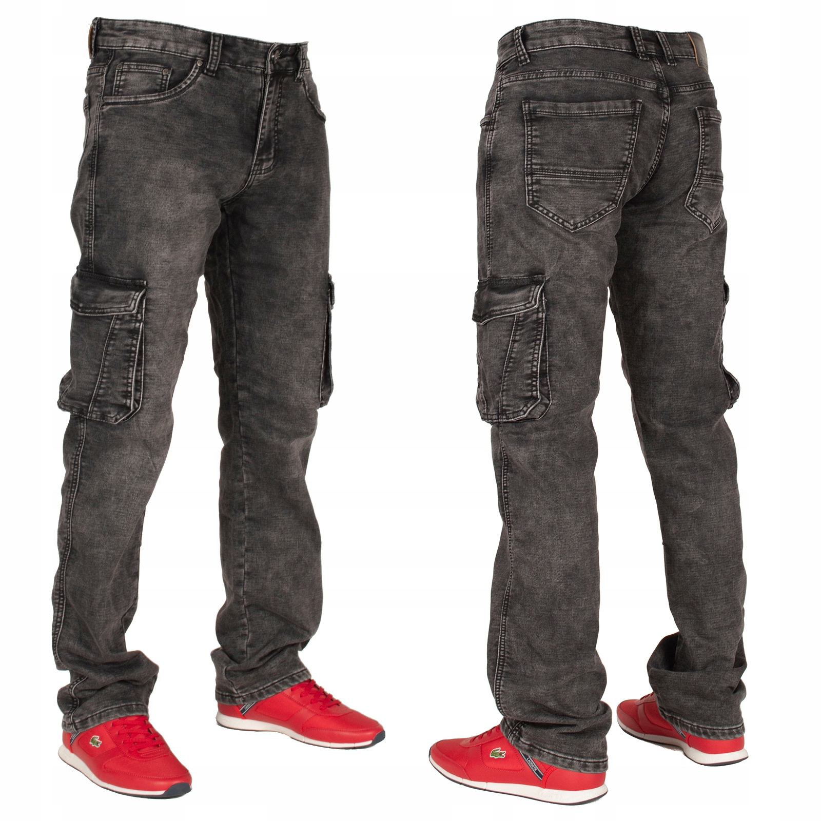 Spodnie męskie bojówki W:36 96 CM