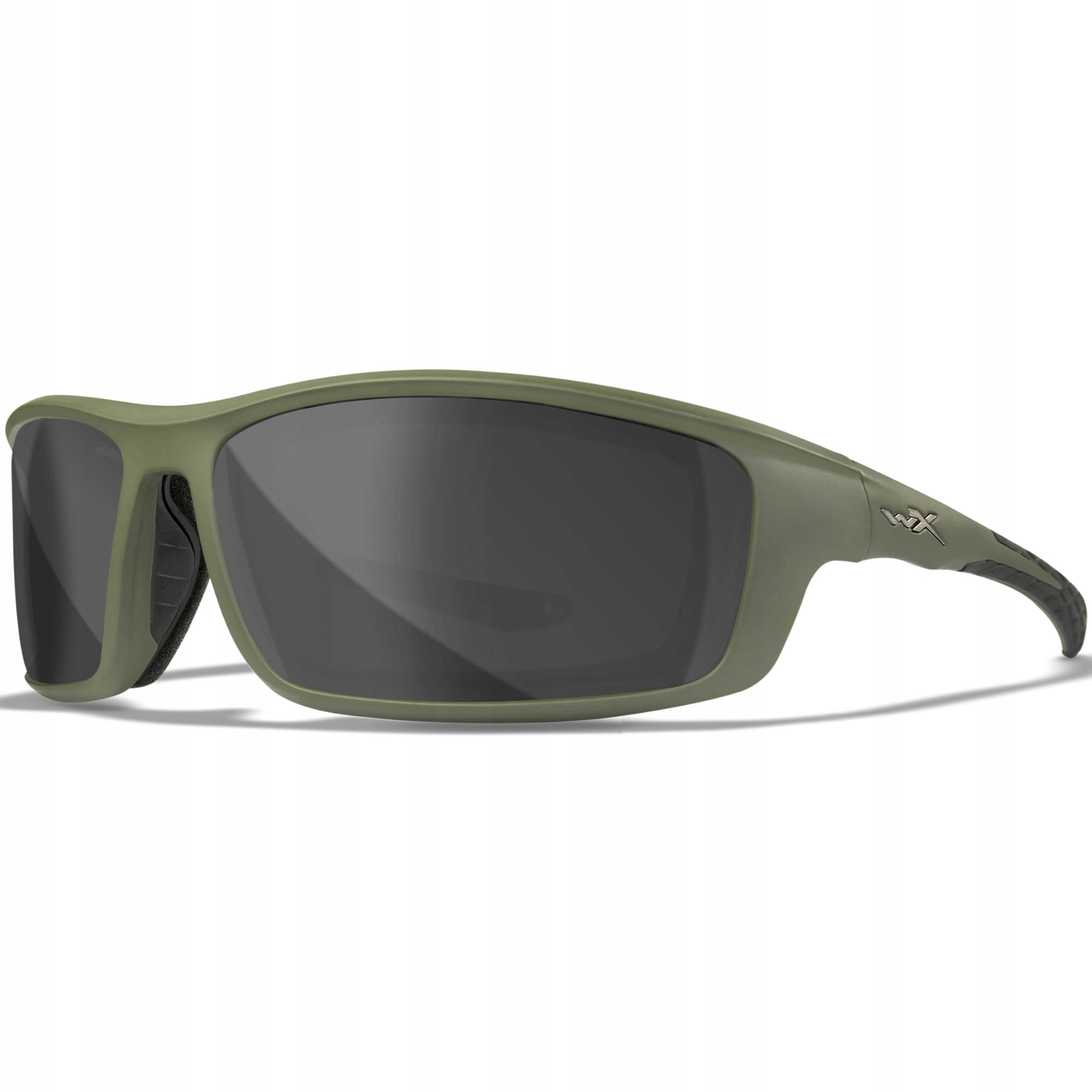 Brýle Wiley X Grid Captivate v kouřově šedé matné barvě Utility Green Frame