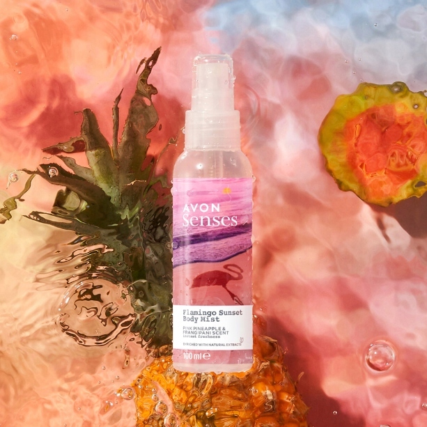 Avon - mgiełka do ciała Flamingo Sunset 100ml Marka Avon